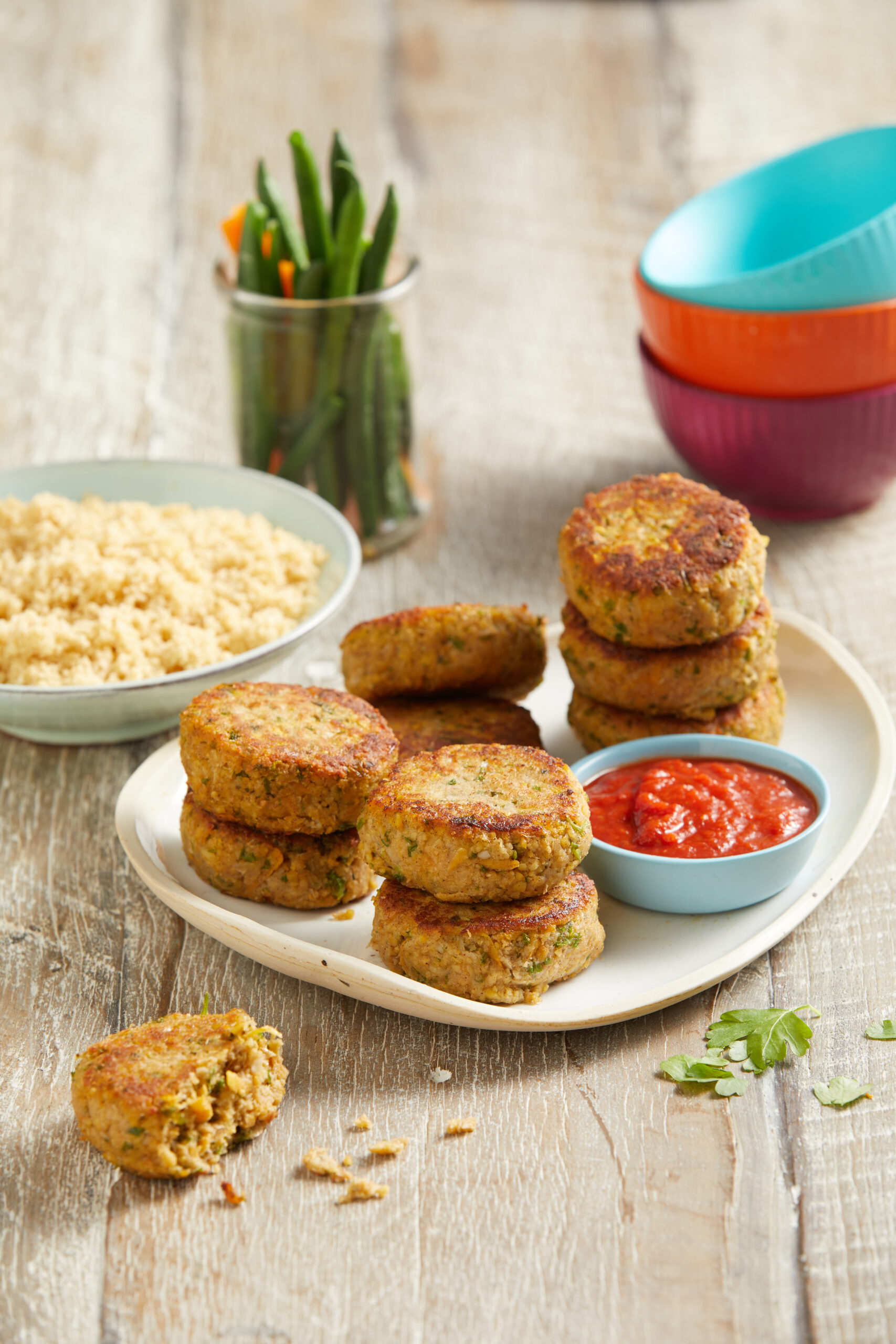 Chickpea Pumpkin Patties