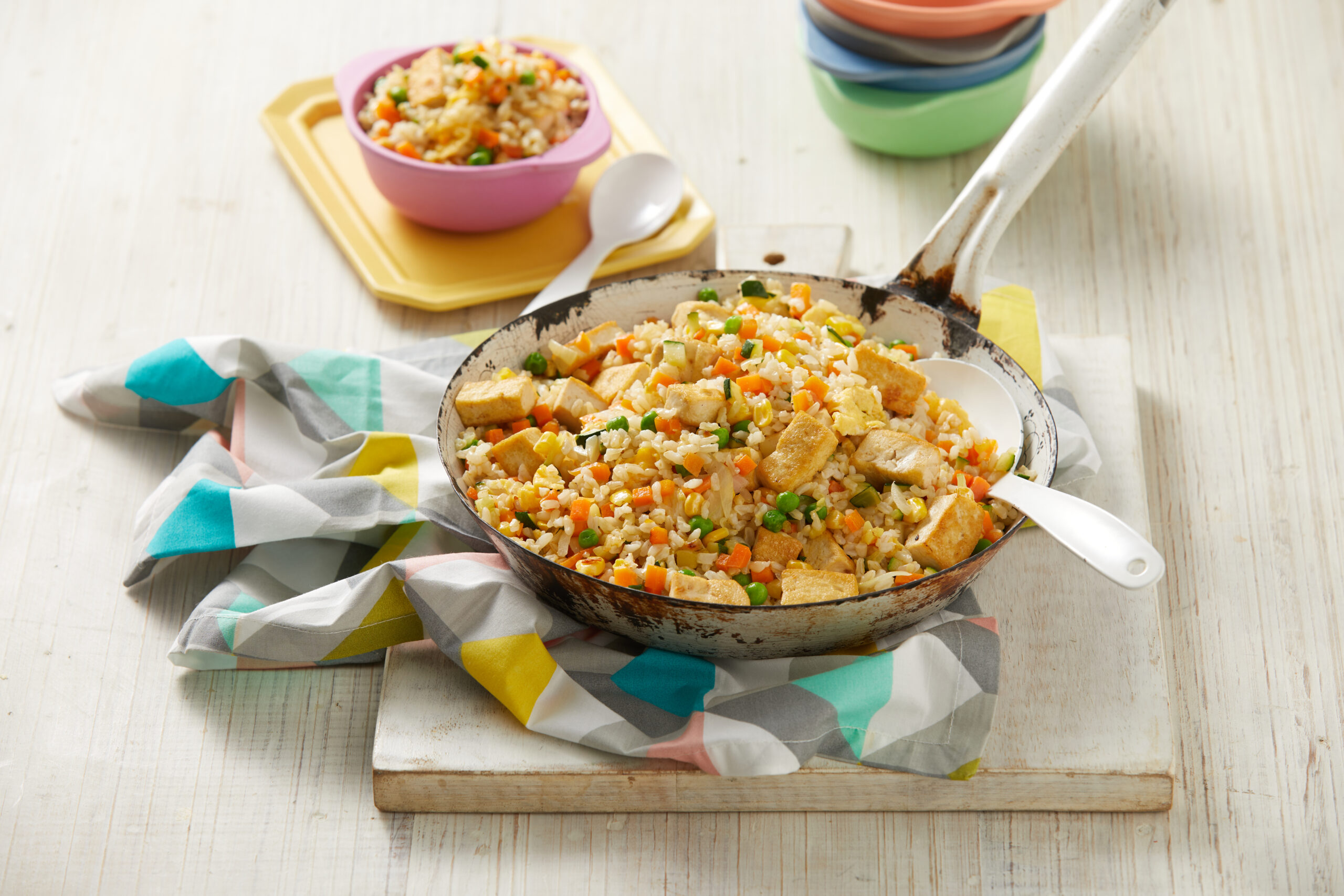 Fried Rice with Tofu